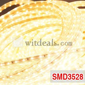 SMD3528型 LEDテープライト／ストリップライト ウォームホワイト 高輝度 5M 60LEDs／m 12V