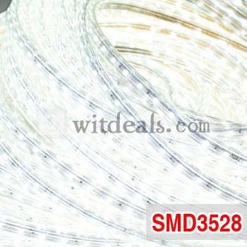 高輝度 SMD3528型LEDチュープライト／テープライト 5M 60LEDs／m 12V　ホワイト