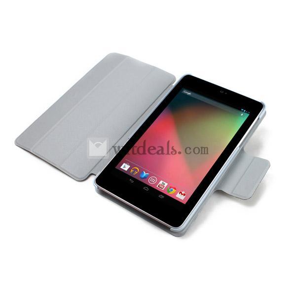 Google Nexus 7ケースGoogle Nexus 7レザーケース 折りたたみ可能 選べる6色