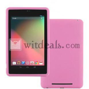 Google Nexus 7用ケースGoogle Nexus 7シリコンケース/カバー ソフト2色選択可能