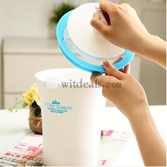 ごみ箱　可愛い 熊ちゃん付き ゴミ箱 収納 おしゃれ 家庭業務兼用 プラスチック製