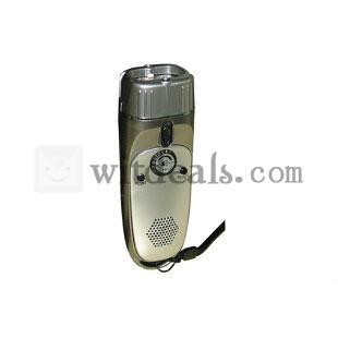 手回し充電ラジオ　LED電灯　サイレン　LEDライト　携帯充電機能　スピーカー内蔵　防災グッズ　アウトドア用品　非常灯　可愛い