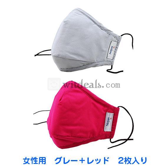 マスク 3M保護 【大人の女性用】花粉対策　PM2.5対策　紫外線対策　鳥インフルエンザ対策　2枚入り