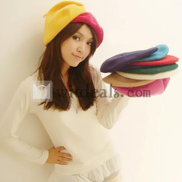 ベレー帽 ハット おしゃれレディース 帽子 可愛い ☆全10色展開☆カラーによって雰囲気も全然変わります♪