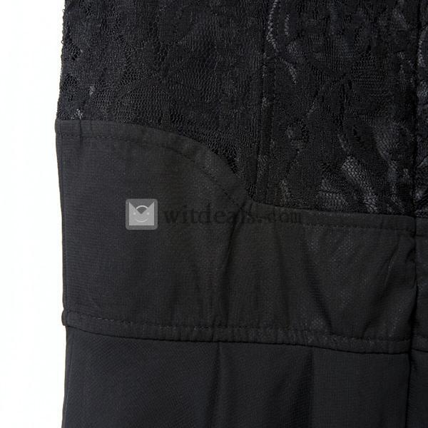 タイトワンピース フレアワンピース着痩せ レディース 大人ワンピ パーティードレス　刺繍ワンピース レースワンピ フォーマルドレス ノースリーブ ブラック