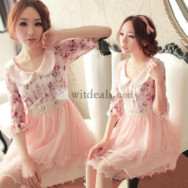 ワンピース レース ケーキワンピース お姫様ワンピ シフォンワンピース 半袖ワンピースミニワンピース ワンピース プリーツ ワンピース 可愛い 姫系 夏