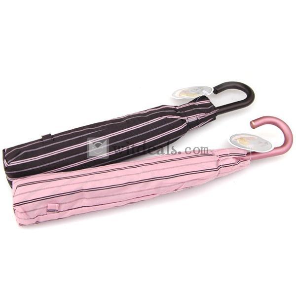 可愛いUVカット日傘　ミニ折り畳み 晴雨兼用傘　シンプル　全二色