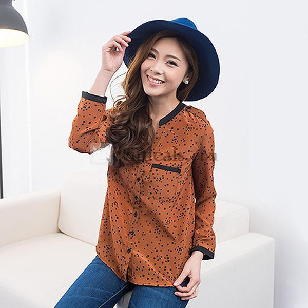 七分袖シフォンブラウス 花柄シャツブラウス フェミニンブラウス 事務 ブラウス 無地シャツ レディース