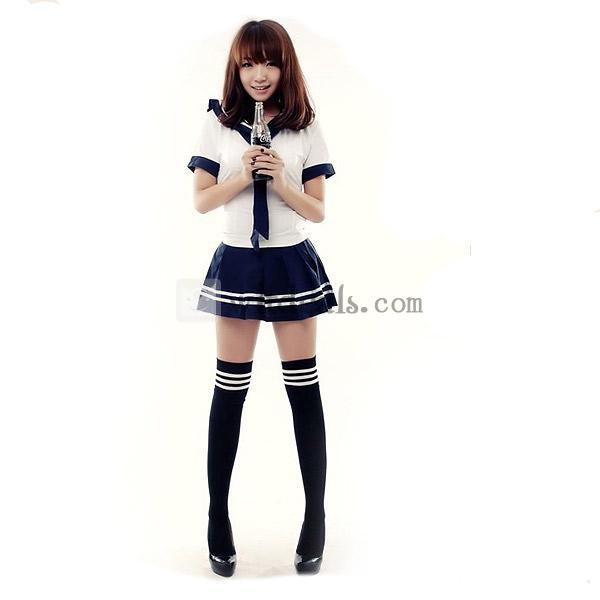 制服 高校生 セーラー 服 学生服 制服風 セクシー 仮装 ルーズソックス ブレザー ミニスカート 清純 可愛い