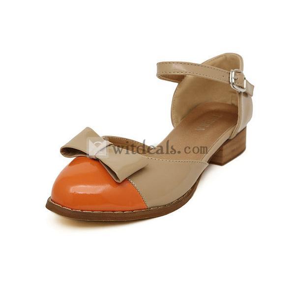 レディース パンプス ペタンコ　サンダル　ぺたんこ ヒール　ウェッジ リボン　夏