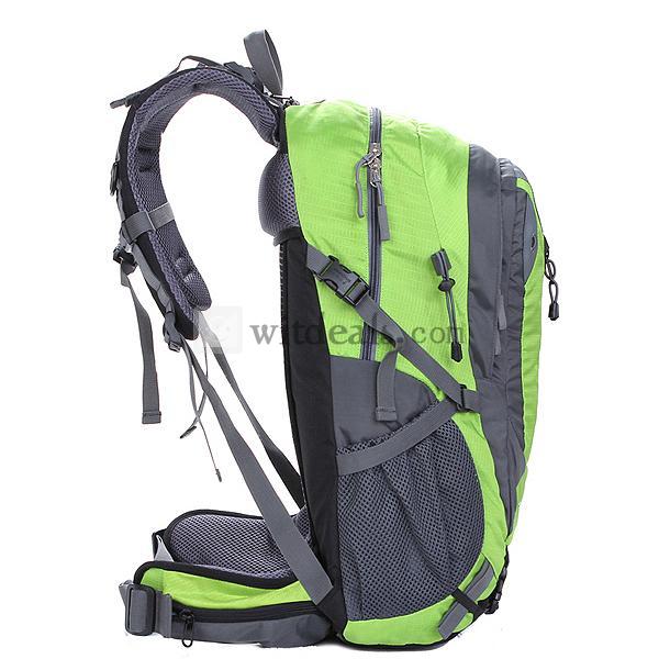 40L ハイキングバッグ デイバッグ リュック アウトドアバッグ 鞄 ザック レインカバー レディース メンズ 男女兼用