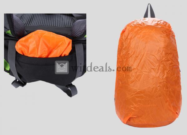 40L ハイキングバッグ デイバッグ リュック アウトドアバッグ 鞄 ザック レインカバー レディース メンズ 男女兼用