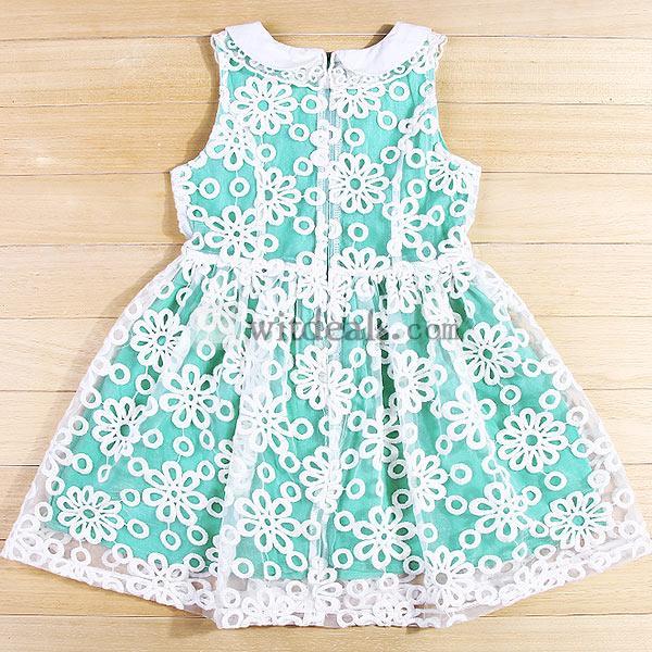 刺繍レースワンピース 子供服 女の子 ワンピース キッズドレス 子供ドレス フォーマル