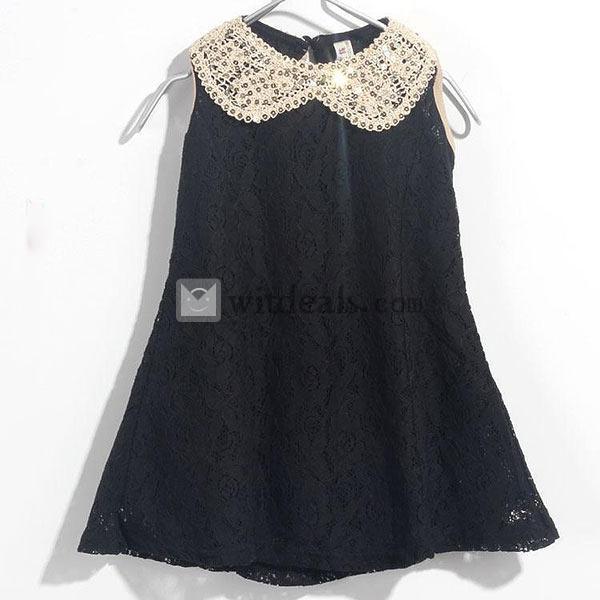 女の子 レースワンピース 韓国こども服 レースキッズ 子供ドレス ノースリーブ 可愛い
