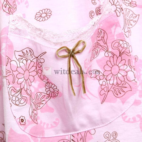 花柄パジャマ 半袖パジャマ 女性 上下セット ルームウェア 部屋着 ナイティ カジュアル 肌着 可愛い