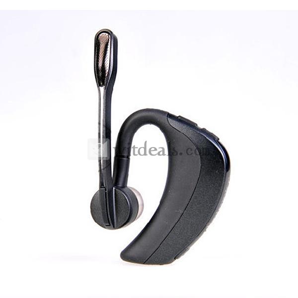 Bluetoothヘッドセット ブルートゥース イヤホン iPhone4s/5/サムスン/HTCなどを2台同時に携帯接続可 セット内容B