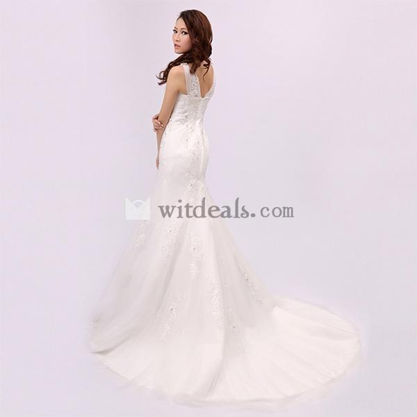 エンパイアライン 着痩せ 結婚式 姫様ドレス ウェディング 二次会 ドレス ロングドレス 刺繍 ビーズ チュール オフホワイト ミドルウェスト