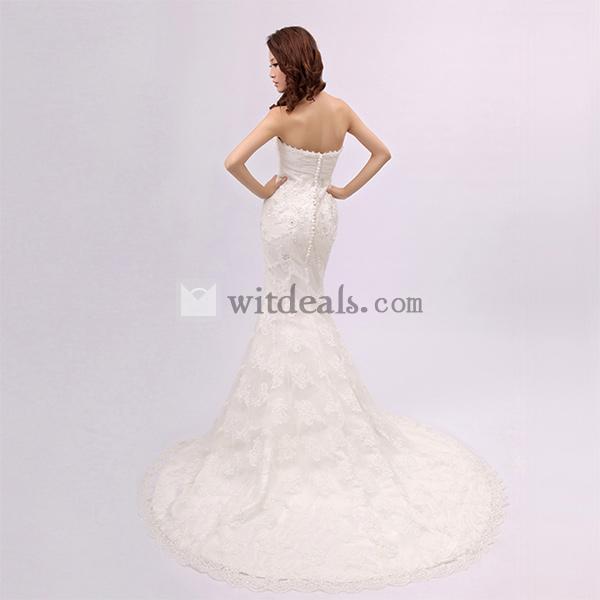 ベアトップ 結婚式 ドレス 花嫁 ウェディング 二次会 ドレス 演奏会 ステージ衣装 ウェディングドレス ファスナータイプ 販売 ミドルウェスト