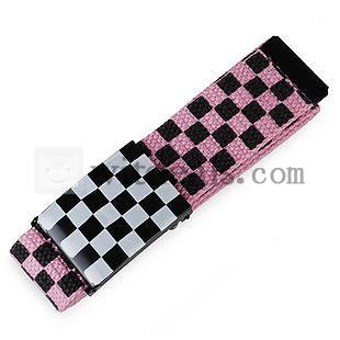 バックルベルト メンズ レディース ベルト チェック キャンバスベルト