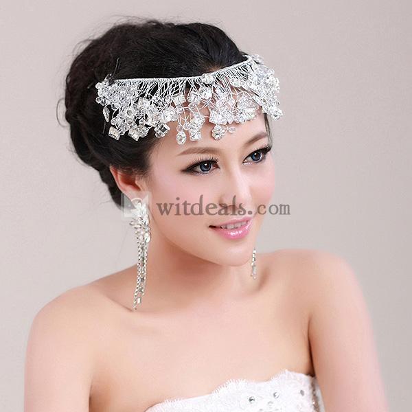 ティアラ ウェディング 髪飾り ヘアアクセ ヘッドアクセサリー 花嫁小物 アームレット フォーマル用 ウェディング用