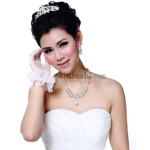 ウェディング ティアラ プリンセス ティアラ ウェディング ヘッドアクセサリー パーティー 舞台 発表会
