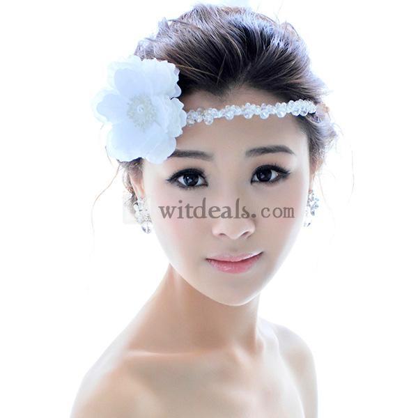 花飾り 髪飾り ヘアアクセ 花嫁 ヘアアクセサリー ウエディング 小物 アクセサリー ウエディング ヘッドアクセサリー フォーマル パーティー