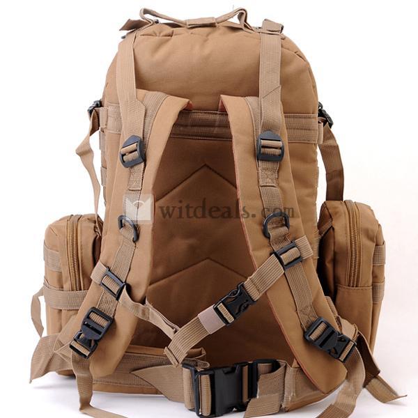 50L ハイキングバッグ 登山リュック リュックサック バックパック アウトドア リュックウエストバッグ 大容量 防水 通気 耐磨耗