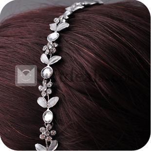 ファッション 髪飾り ヘアバンド 姫様 アクセサリー 小物 合金 可愛い シルバー