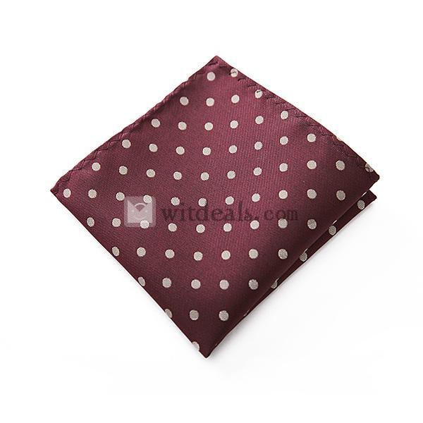 ハンカチドット柄 ネクタイ フォーマルネクタイ パーティー シルク ファッション アクセサリー