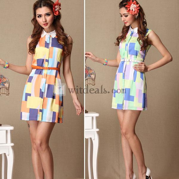 大人可愛いワンピース チェック柄 ワンピース ドレス 着痩せ レディース 通勤ワンピース ファッション ワンピース 夏