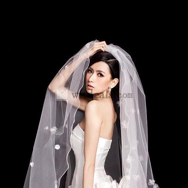 ウェディングベール ロングベール マリアベール ブライダルベール 披露宴 結婚式 販売