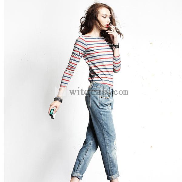 ジーンズ デニム ボロジーンズ ジーパン スラックス ライト カジュアル コーディネート自在