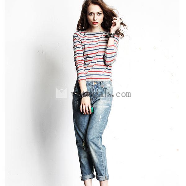 ジーンズ デニム ボロジーンズ ジーパン スラックス ライト カジュアル コーディネート自在