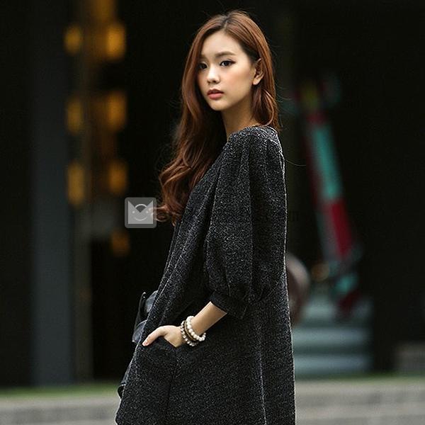 綿ワンピース ゆったり 韓流ワンピース パーティドレス ワンピース 秋冬 可愛いワンピース 膝丈 秋ワンピ
