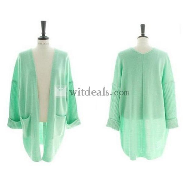 秋冬のニットフェア 無地 ニット 毛糸 カットソー カーディガン カジュアル 韓版 可愛い