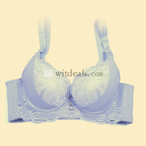 レディース ブラジャー 谷間 3/4カップ ブラ 綿 可愛い下着 通販