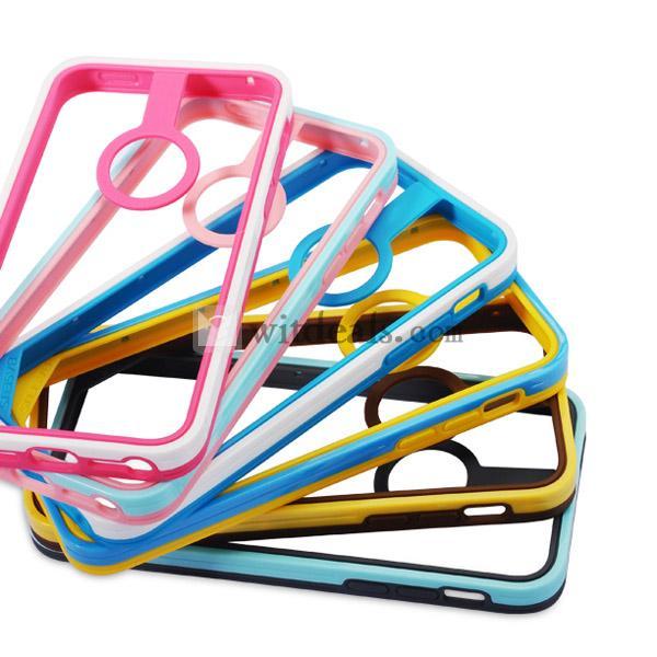 iPhone5Cフレーム iPhone5C用フレームケース iPhone5C枠保護ケース iPhone5Cケース 全5色