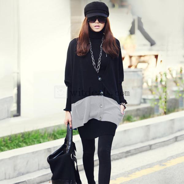 ノーカラーコート Vネックジャケット レディース着痩せコート 秋冬新作 カジュアル 無地 二件