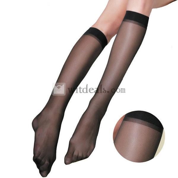 薄いソックス レディース靴下 美脚socks 花柄ミドルストッキング 無地 保温性があり温かい セクシー