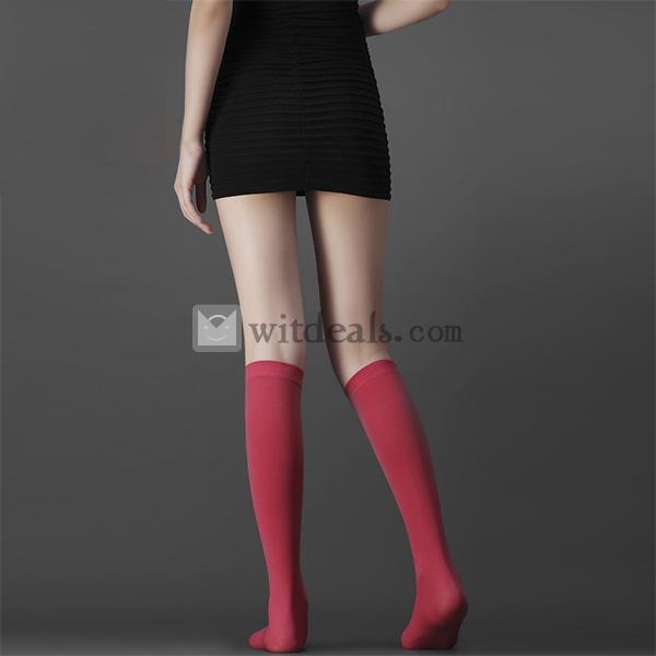 美脚ソックス socks ミドルストッキング 薄いソックス ストッキング レディース 靴下 無地
