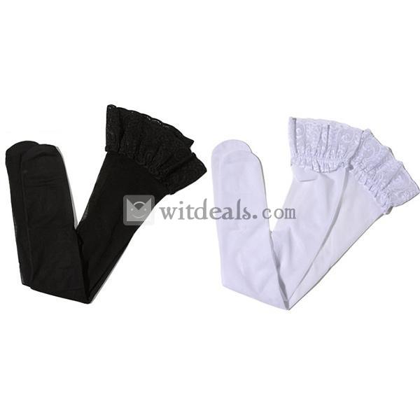 フリルシャツハイソックス レディースストッキング 薄いソックス ストッキング レディース 靴下