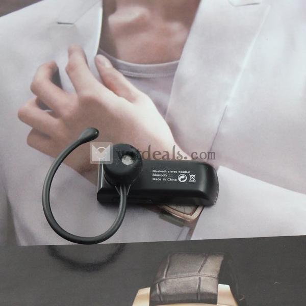 耳掛けBluetooth イヤホン スピーカー Bluetooth2.1対応 スマートホンに対応 ブラック