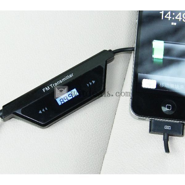 iPhone5/5s車載トランスミッタ スピーカー ワイヤレス サムスン/ソニーなどのスマートホンにも対応　