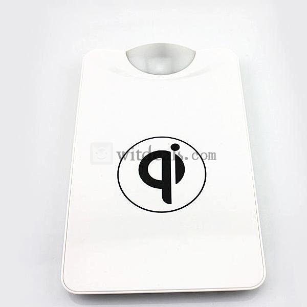 Galaxy Note2/S4用ワイヤレス充電器 モバイルバッテリー 【ケーブルなくても充電可能】 S4/Note2に対応 ホワイト