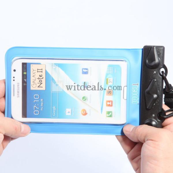 iPhone5S用防水バッグ 防水カバー 携帯ケース 汎用防水袋 iphone5/サムソンnote2/note3/サムソンS3/S4など対応可