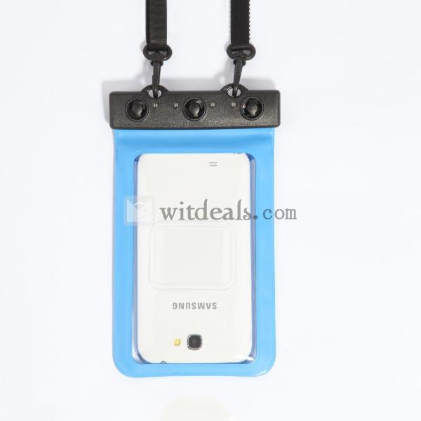 iPhone5S用防水バッグ 防水カバー 携帯ケース 汎用防水袋 iphone5/サムソンnote2/note3/サムソンS3/S4など対応可