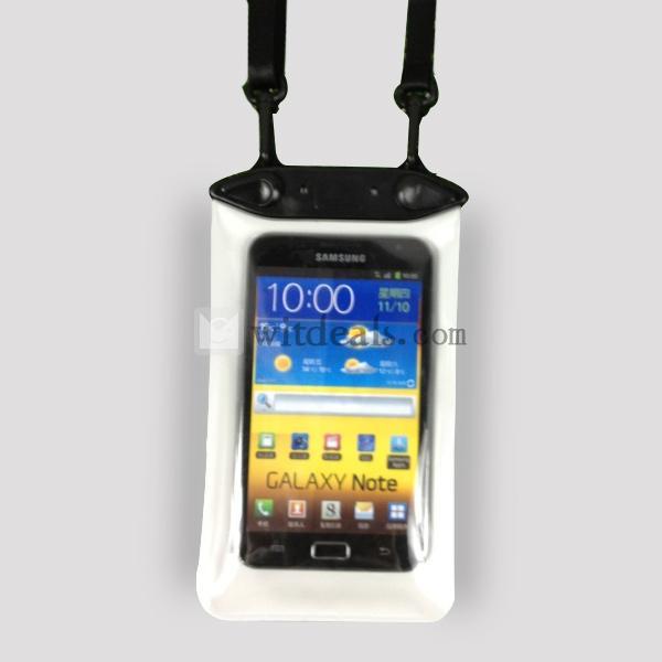 Galaxy note3防水カバー ケース スマートフォン スマホ 防水バッグ 防水パック iphone5/サムソンnote2/ note3/サムソンS3/S4など対応可