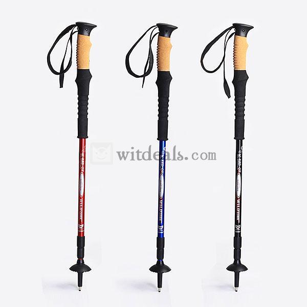 トレッキングポール 登山ポール ノルディックウォーキング 登山杖 登山用ステッキ I型 3段式