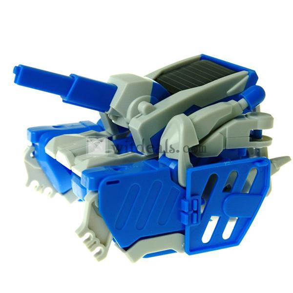 ソーラーロボット/サンリ/タンク工作キット（3in1ソーラー工作キット）組み立て式エコ玩具 太陽光で動くソーラーロボット 子供向け プレゼント