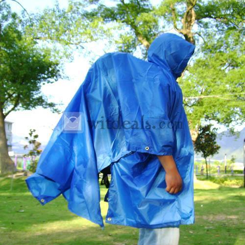 多機能レインコート UVカットも可能 男女兼用 ポンチョ アウトドア 雨 雨具 レイングッズ 携帯雨具 レインポンチョ キャンプ
